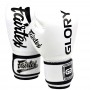 Fairtex BGVG1 "Glory" Боксерские Перчатки Тайский Бокс Липучка Белые